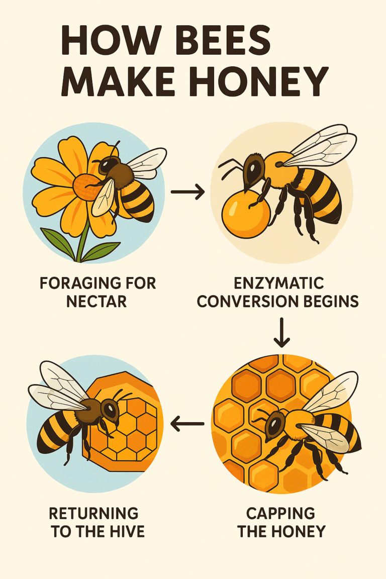 How Bees Make Honey